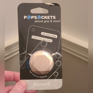 PopSockets Phone Grip & Stand - Metallic Rose Gold
